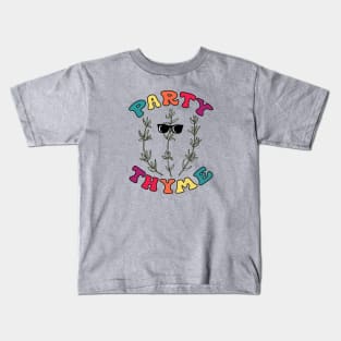 Party Thyme Design Kids T-Shirt